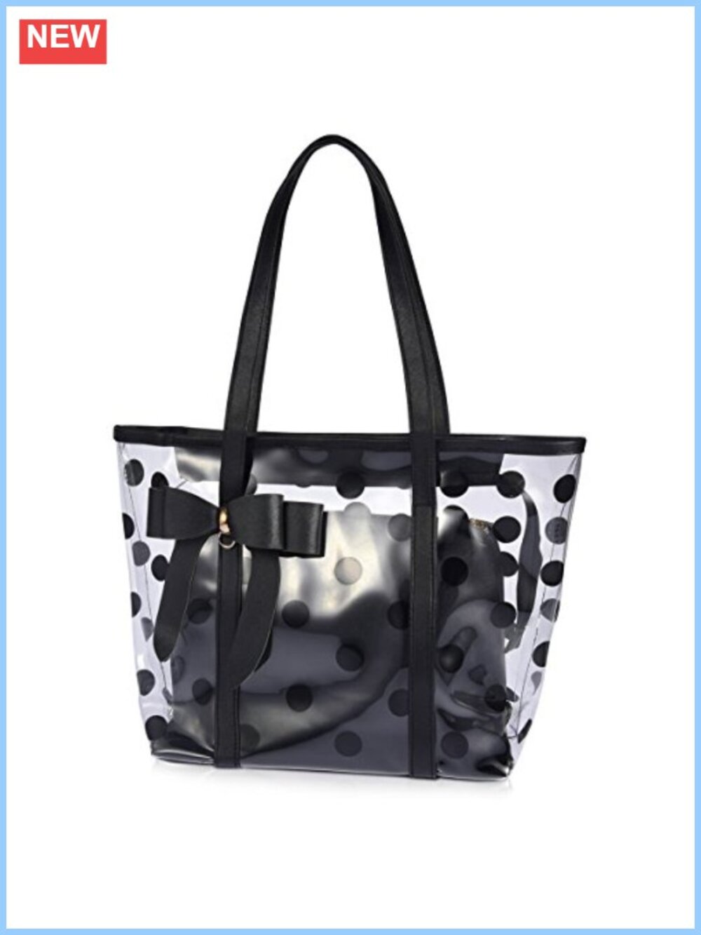 Clear PVC Transparent Tote Bag Shoulder Handbag Beach Shopping